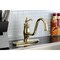 Kingston Brass KS1572TLLS Heritage 8" Sgl-Handle Kitchen Faucet W/out Sprayer, Brass KS1572TLLS - alternate 2